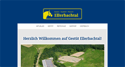 Desktop Screenshot of gestuet-ellerbachtal.de